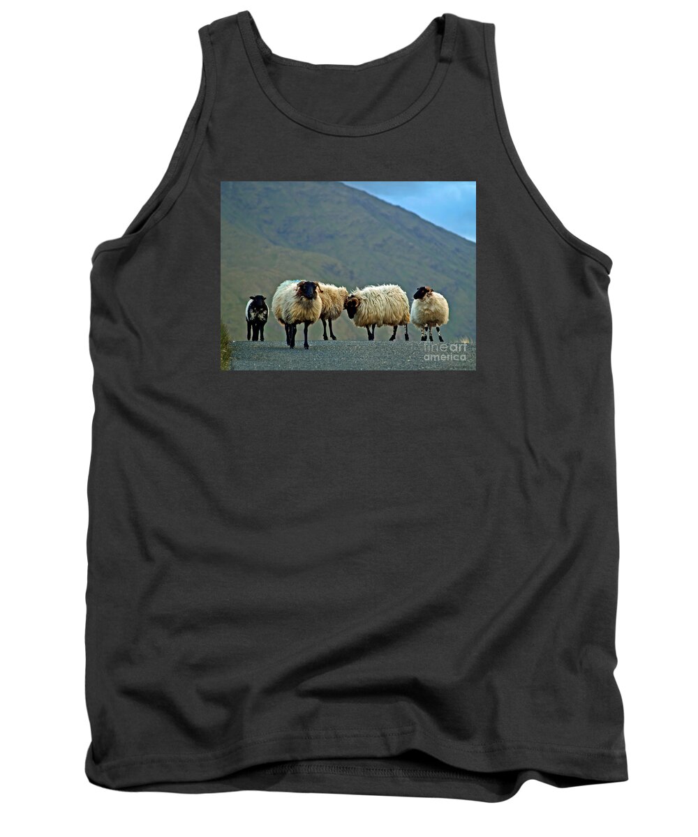 Fine Art Photography Tank Top featuring the photograph You're on Our Turf Now by Patricia Griffin Brett