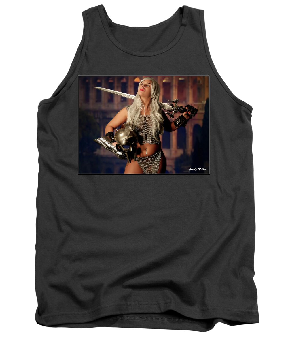 Gladiator Tank Top featuring the photograph Gladiator #1 by Jon Volden