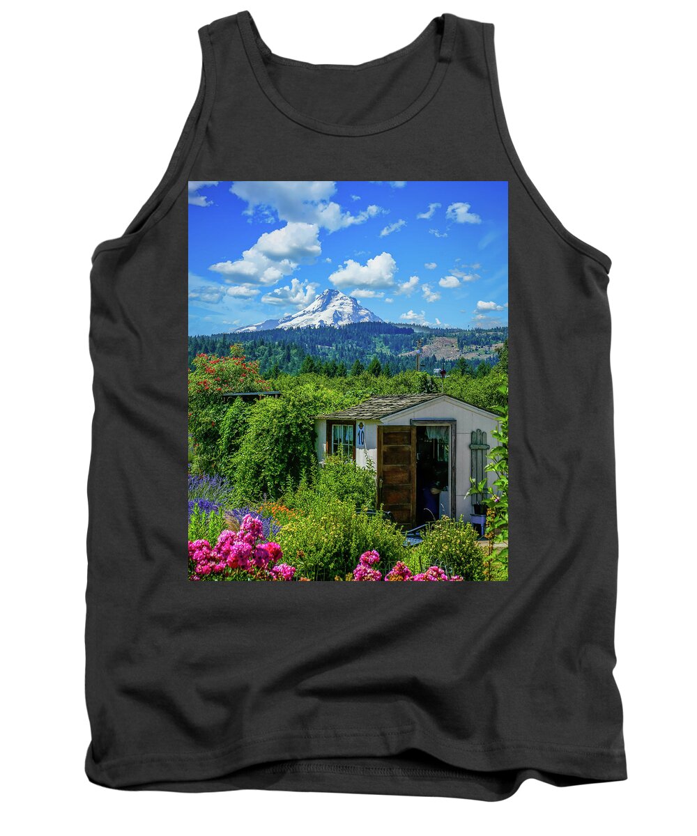 Lavender Valley Farm Tank Top featuring the photograph Lavender Valley Farm #2 by Robert Bellomy