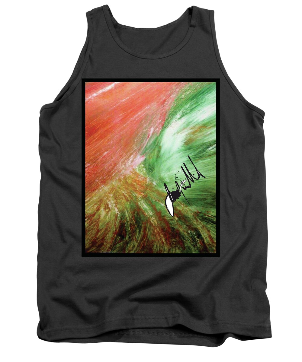  Tank Top featuring the digital art Shower #1 by Jimmy Williams