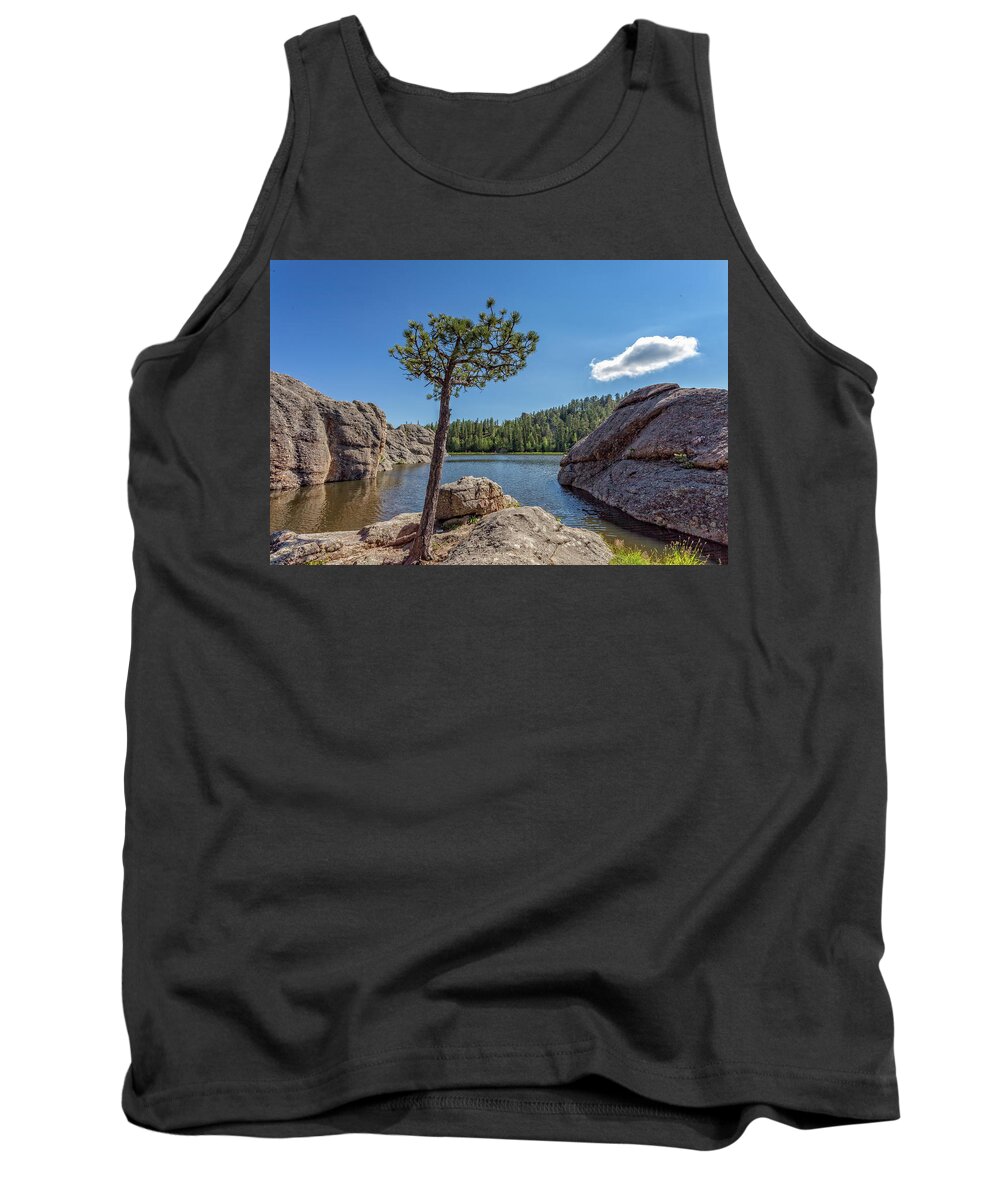 Custer State Park Tank Top featuring the photograph Sylvan Lake #1 by Chris Spencer