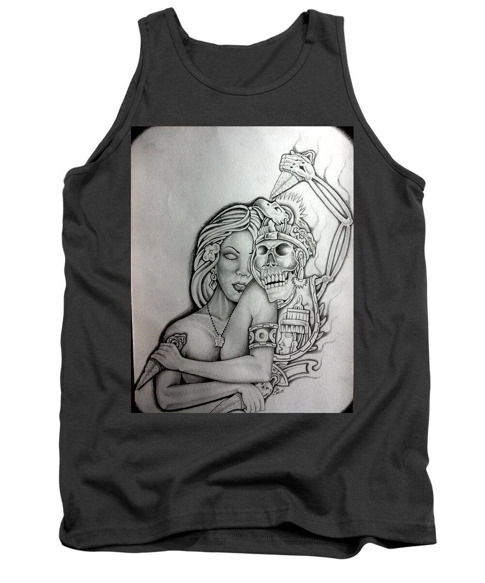 Mexican American Art Tank Top featuring the photograph Untitled #1 by Abraham Reasons Ledesma