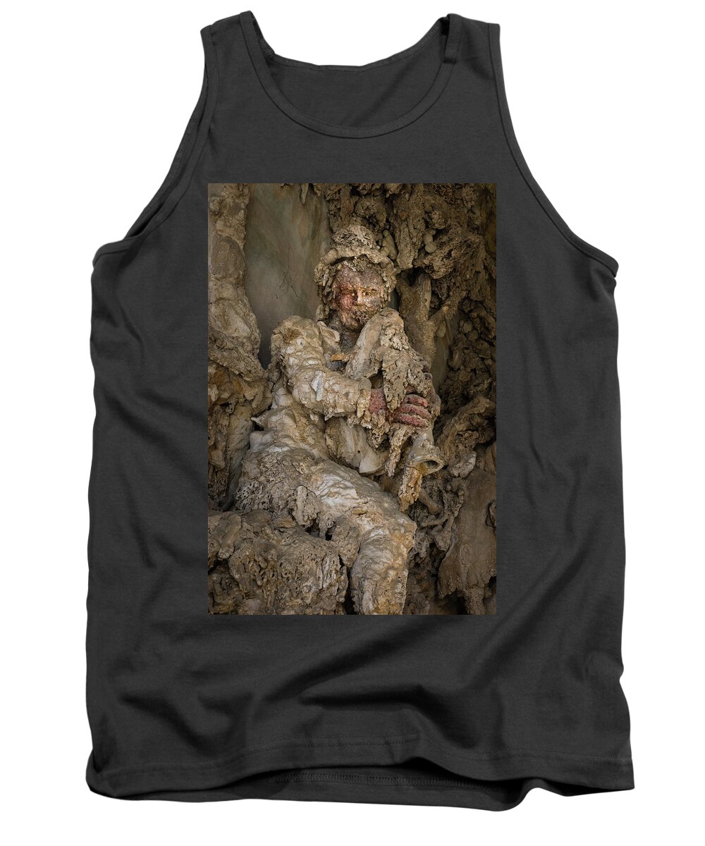 Sacred Tank Top featuring the photograph Boboli Gardens #3 by Andy Romanoff