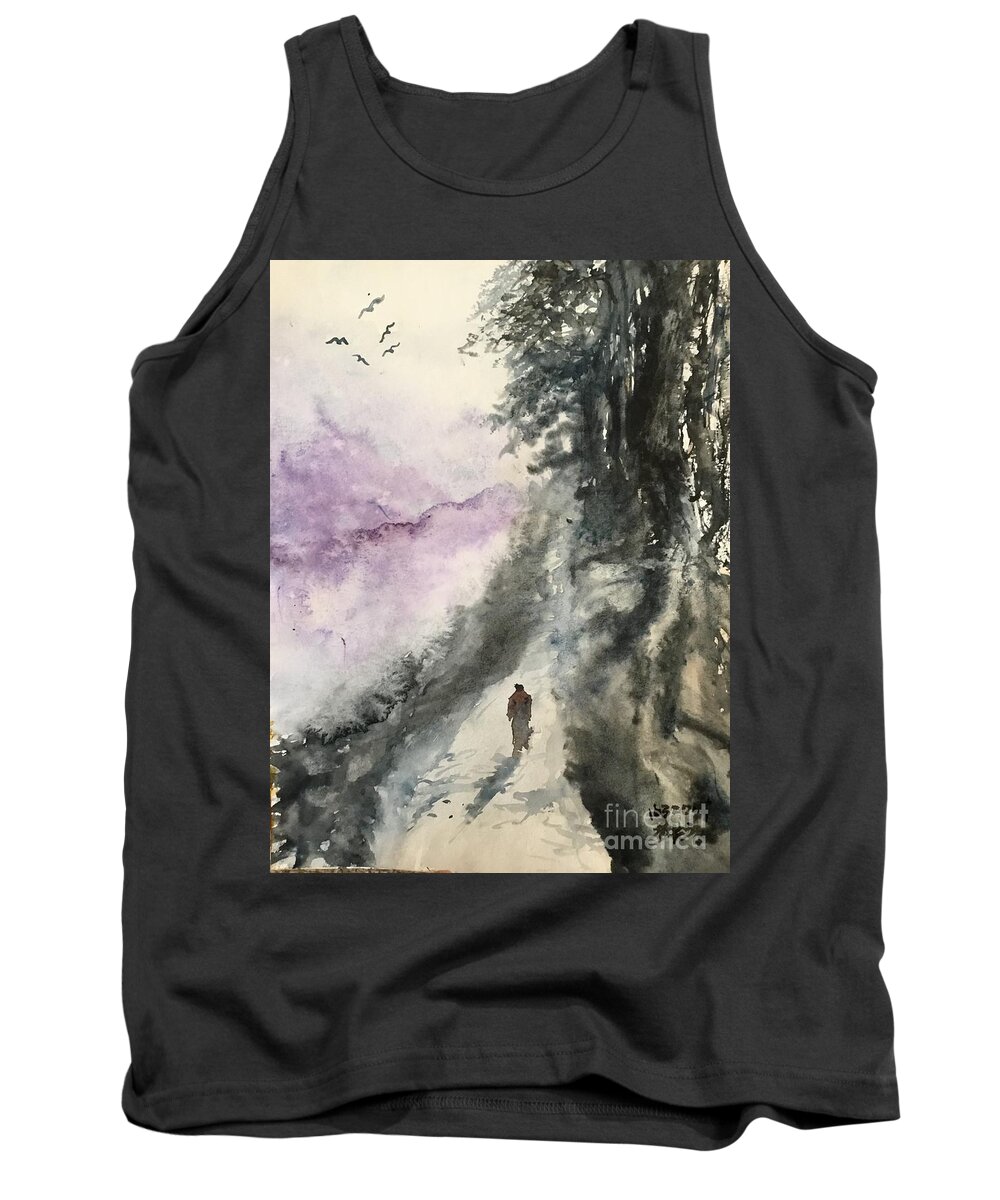 992019 Tank Top featuring the painting 992019 by Han in Huang wong