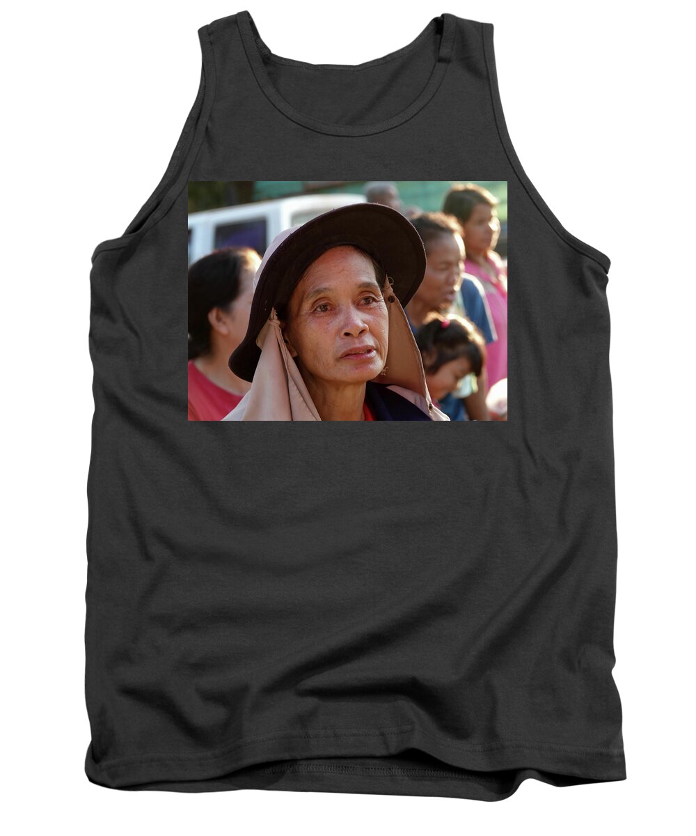 Thailand Tank Top featuring the photograph A face of life by Jeremy Holton