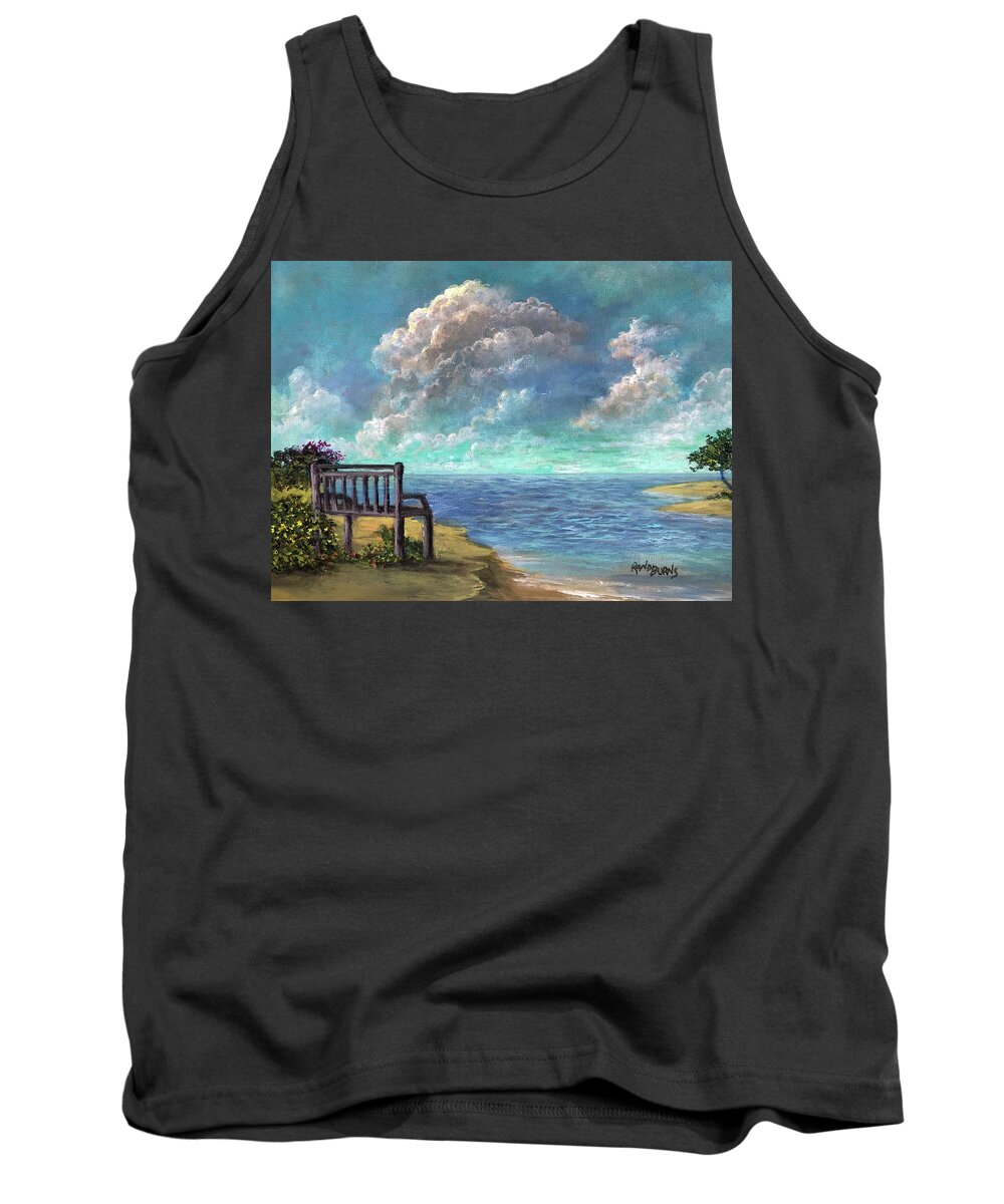 Dream Tank Top featuring the painting A Place To Dream by Rand Burns