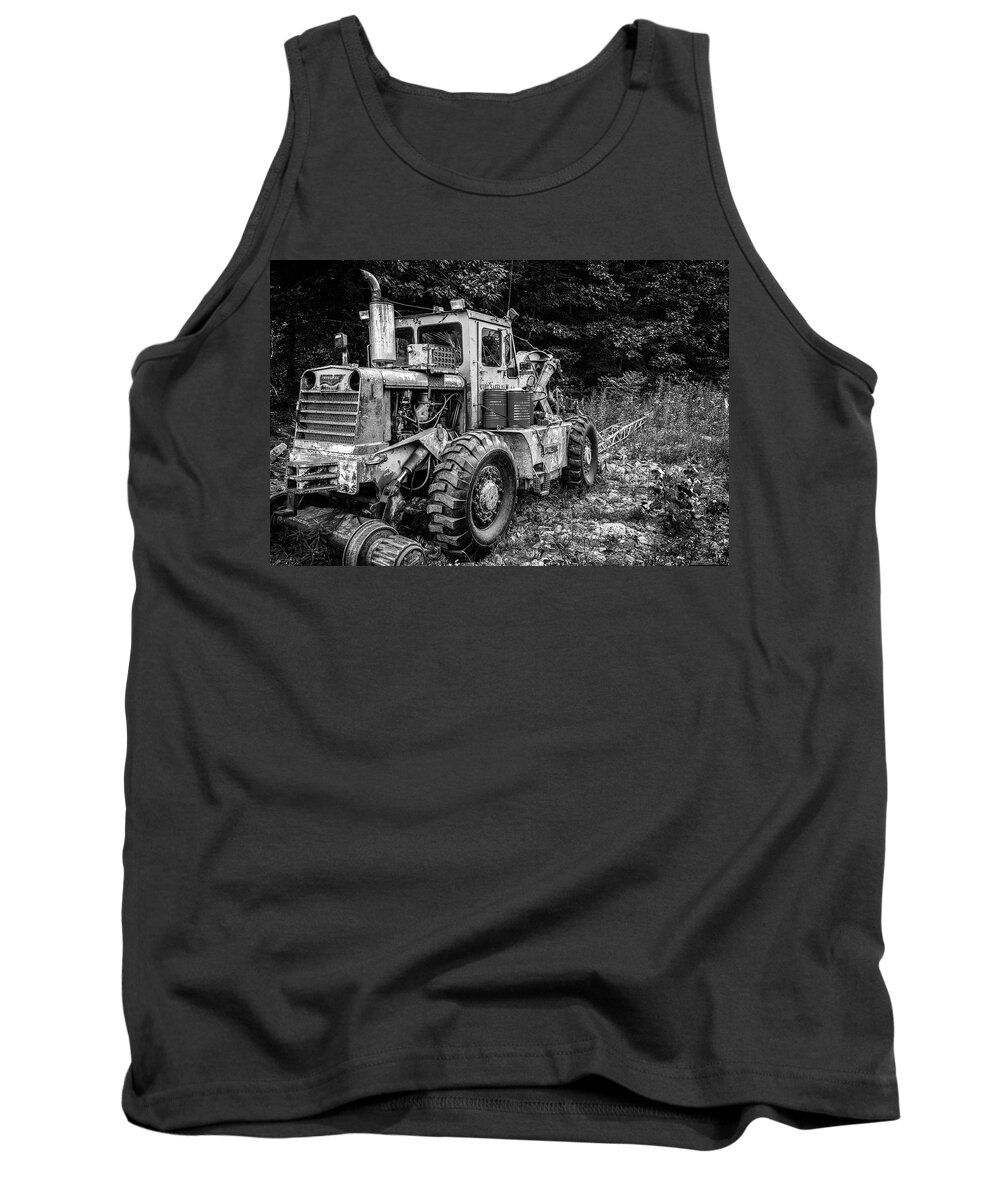 Old Tank Top featuring the photograph A Railroad Relic by Mike Whalen