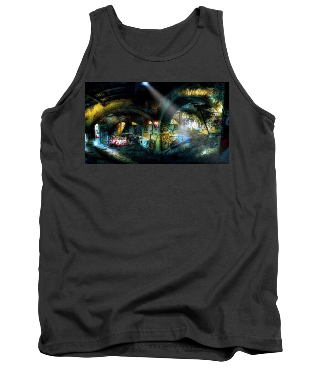 Surreal Tank Top featuring the photograph The Catacombs of heaven by Micah Offman