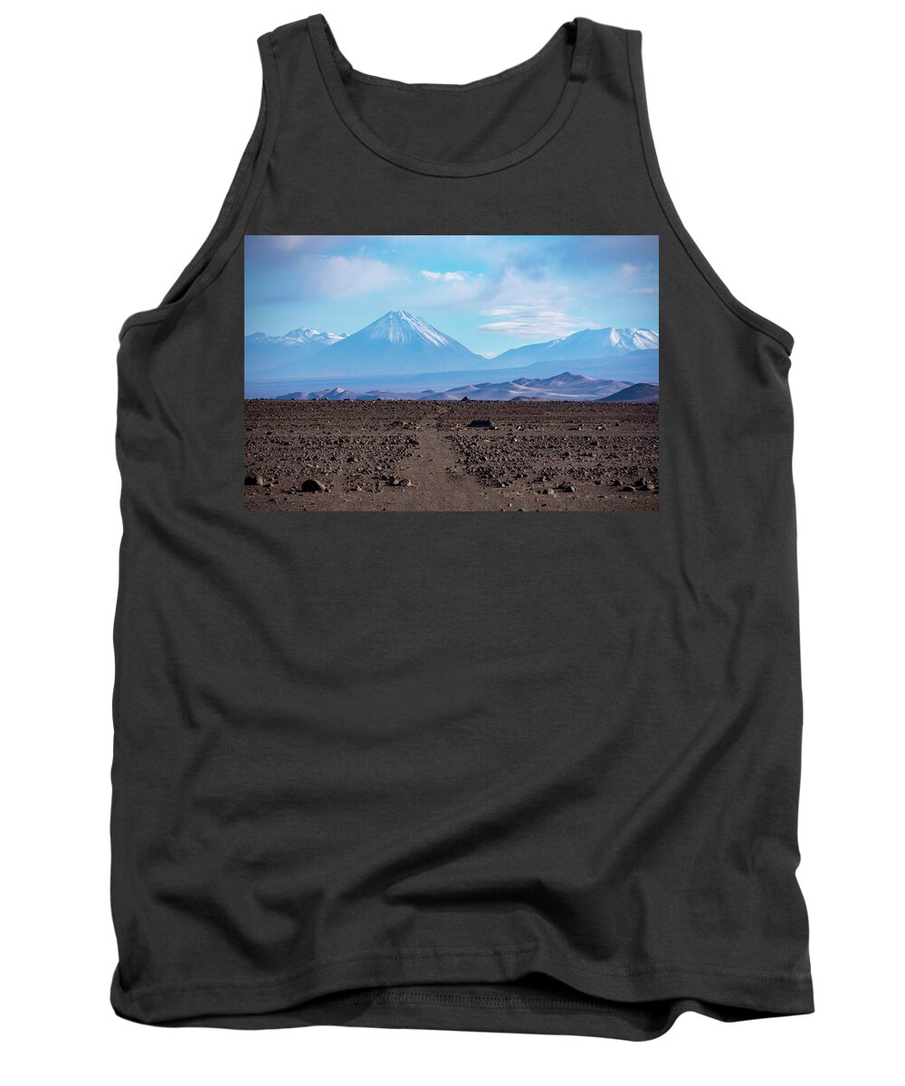 Chile Tank Top featuring the photograph Along the Inca Trail in the Atacama Desert by Mark Hunter