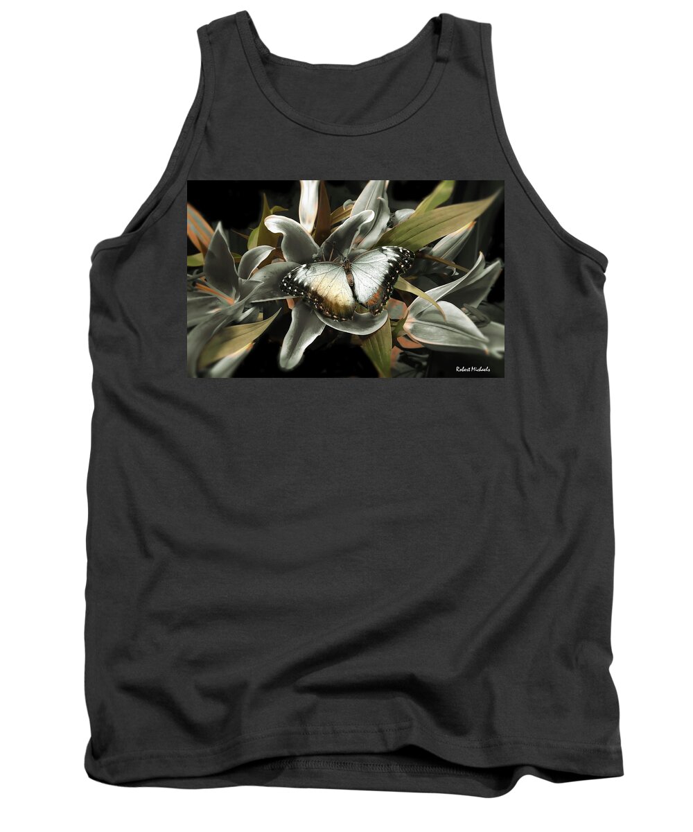  Tank Top featuring the photograph Among The Lillies by Robert Michaels