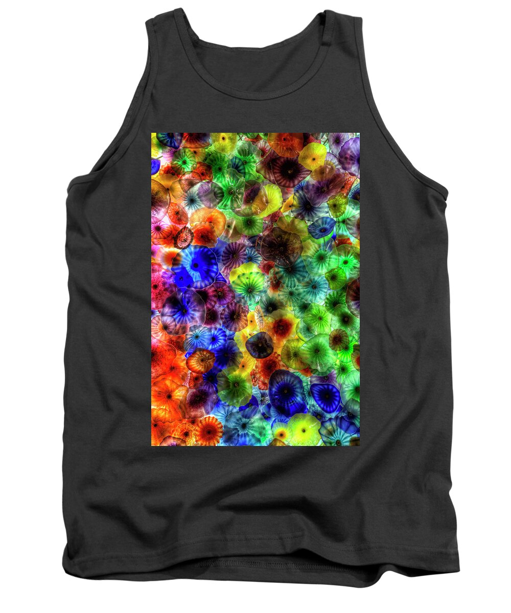 Hdr Tank Top featuring the photograph Art From Above by Brad Granger