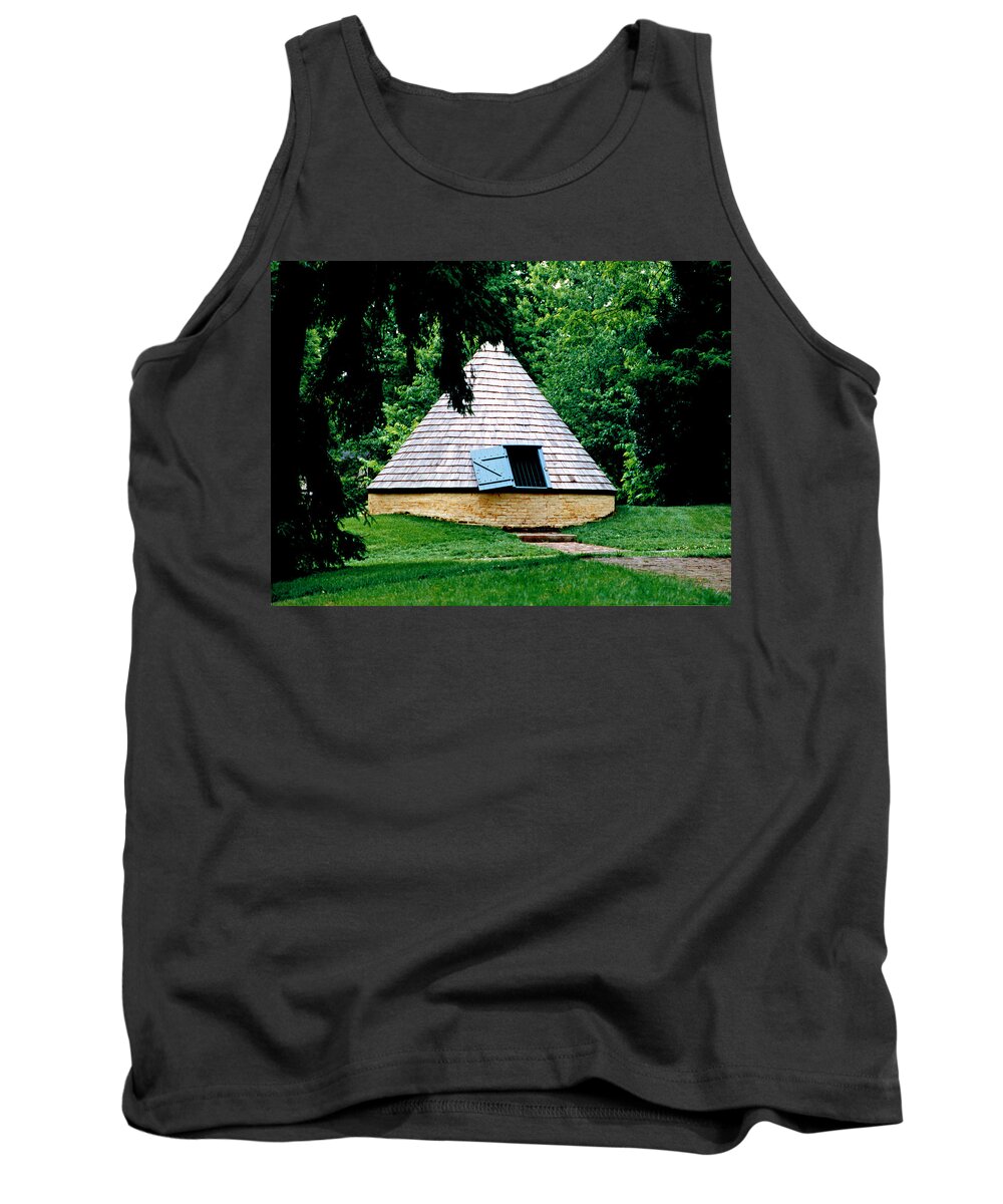 Ashland Tank Top featuring the photograph Ashland Ice House by Mike McBrayer