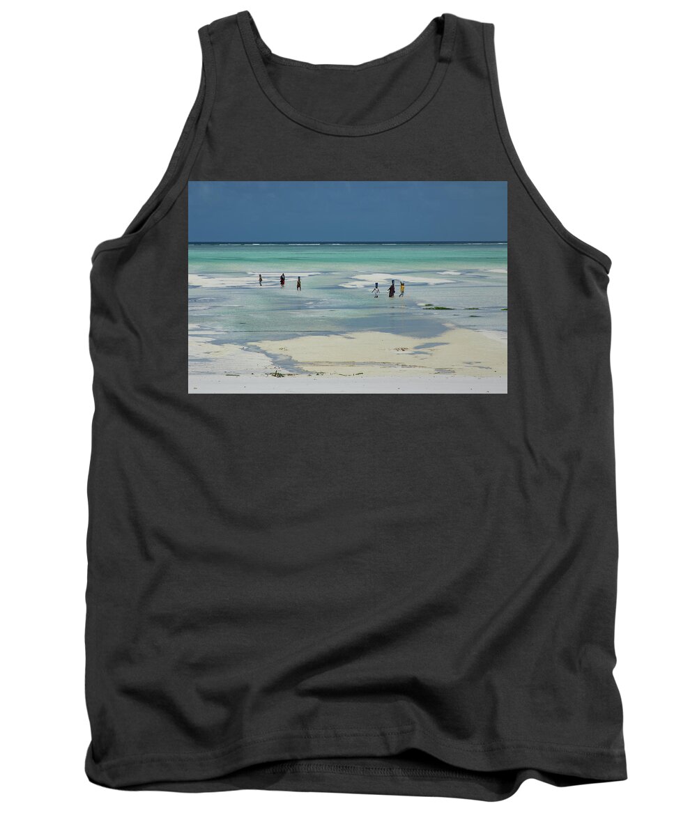  Tank Top featuring the photograph Back From Long Day by Mache Del Campo