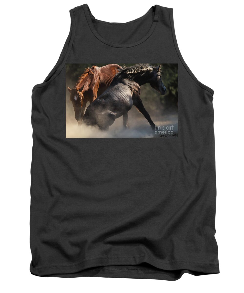 Battle Tank Top featuring the photograph Battle 2 by Shannon Hastings