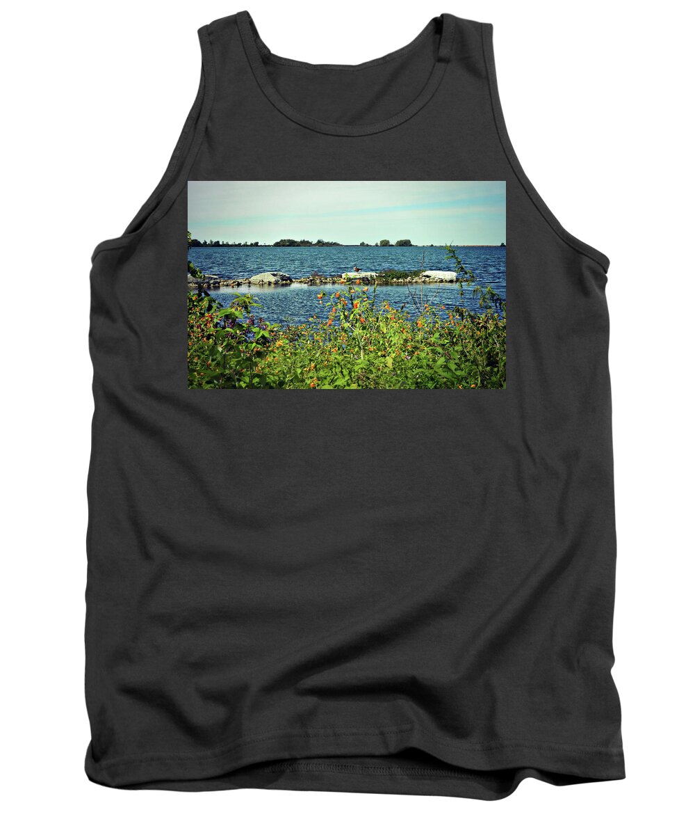 Bird Is The Word Tank Top featuring the photograph Bird Is The Word by Cyryn Fyrcyd
