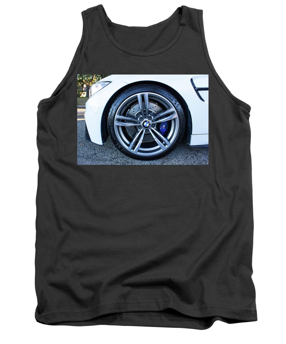 Bmw M4 Wheel Tank Top featuring the photograph BMW M4 Wheel by Rocco Silvestri