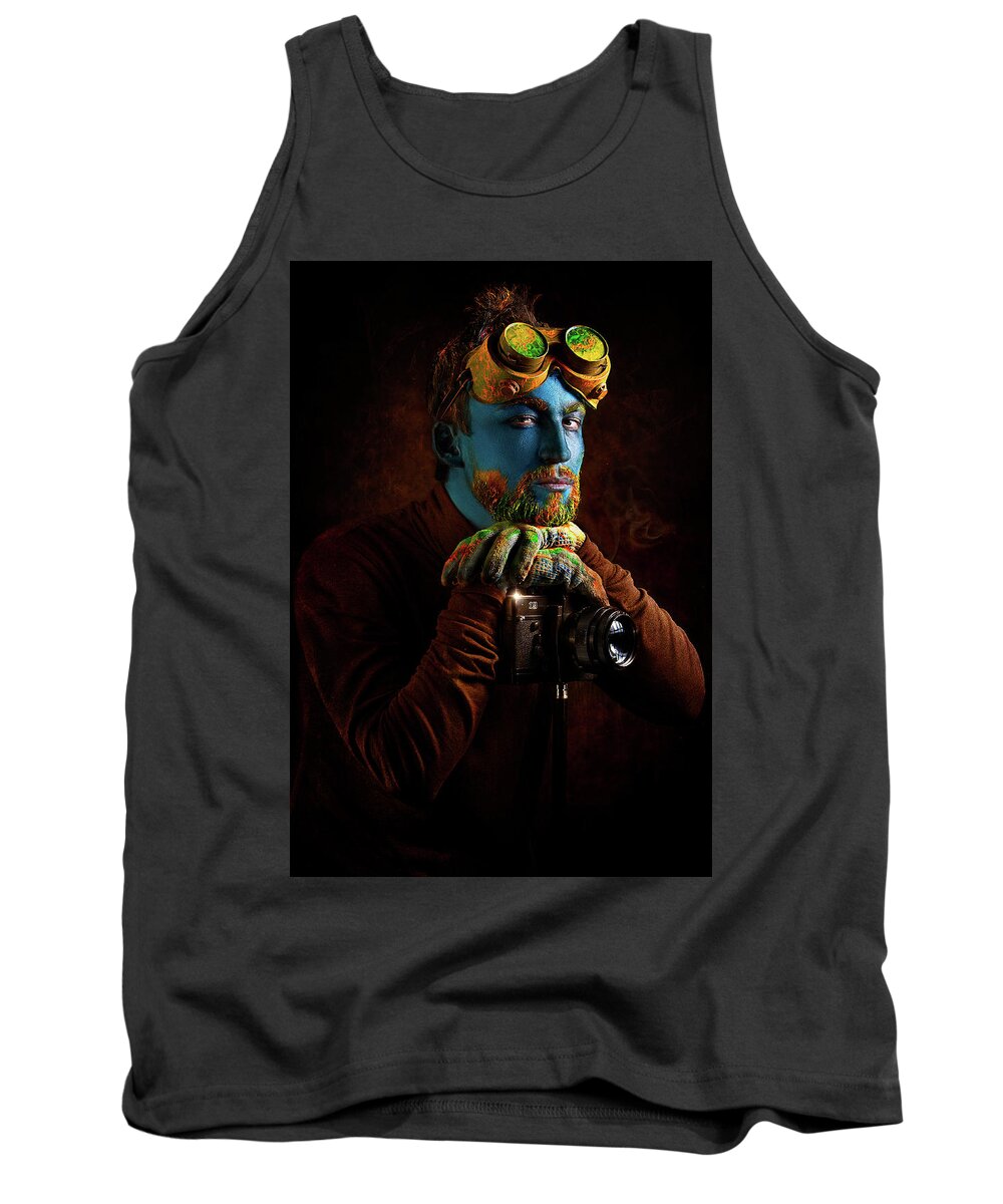 Russian Artists New Wave Tank Top featuring the photograph Break by Ivan Kovalev