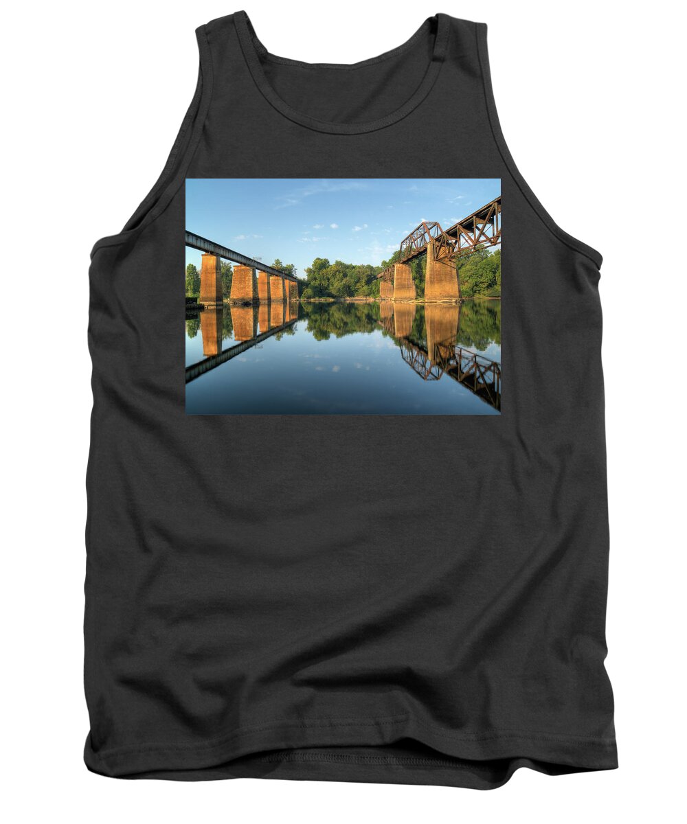 2010 Tank Top featuring the photograph Brickworks 14 by Charles Hite