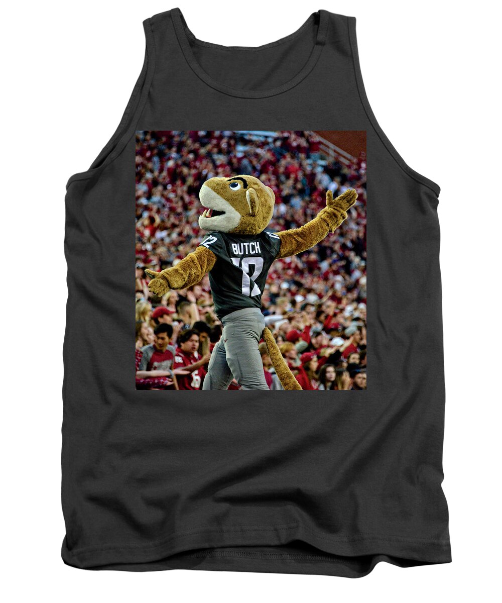  Tank Top featuring the photograph Butch being Butch by Ed Broberg