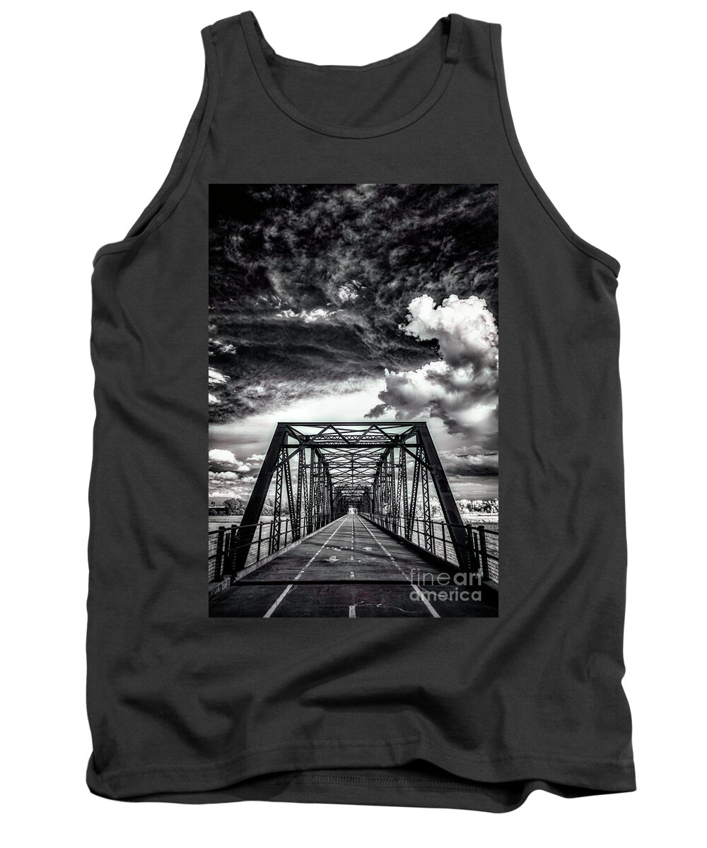 Bridge Tank Top featuring the photograph Cedar Avenue Bridge by Bill Frische