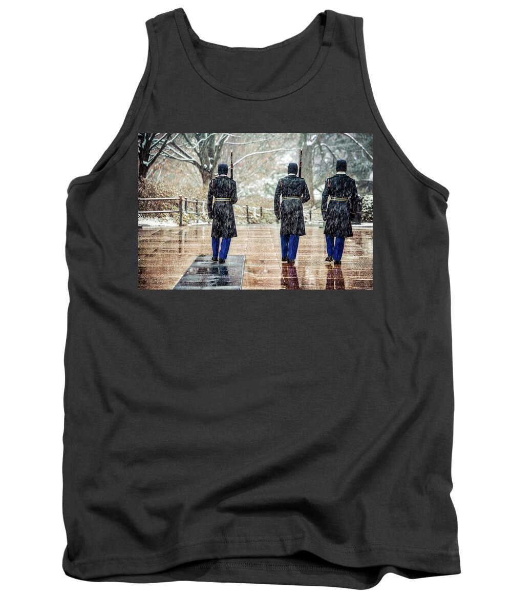 Arlington Tank Top featuring the photograph Changing by Bill Chizek