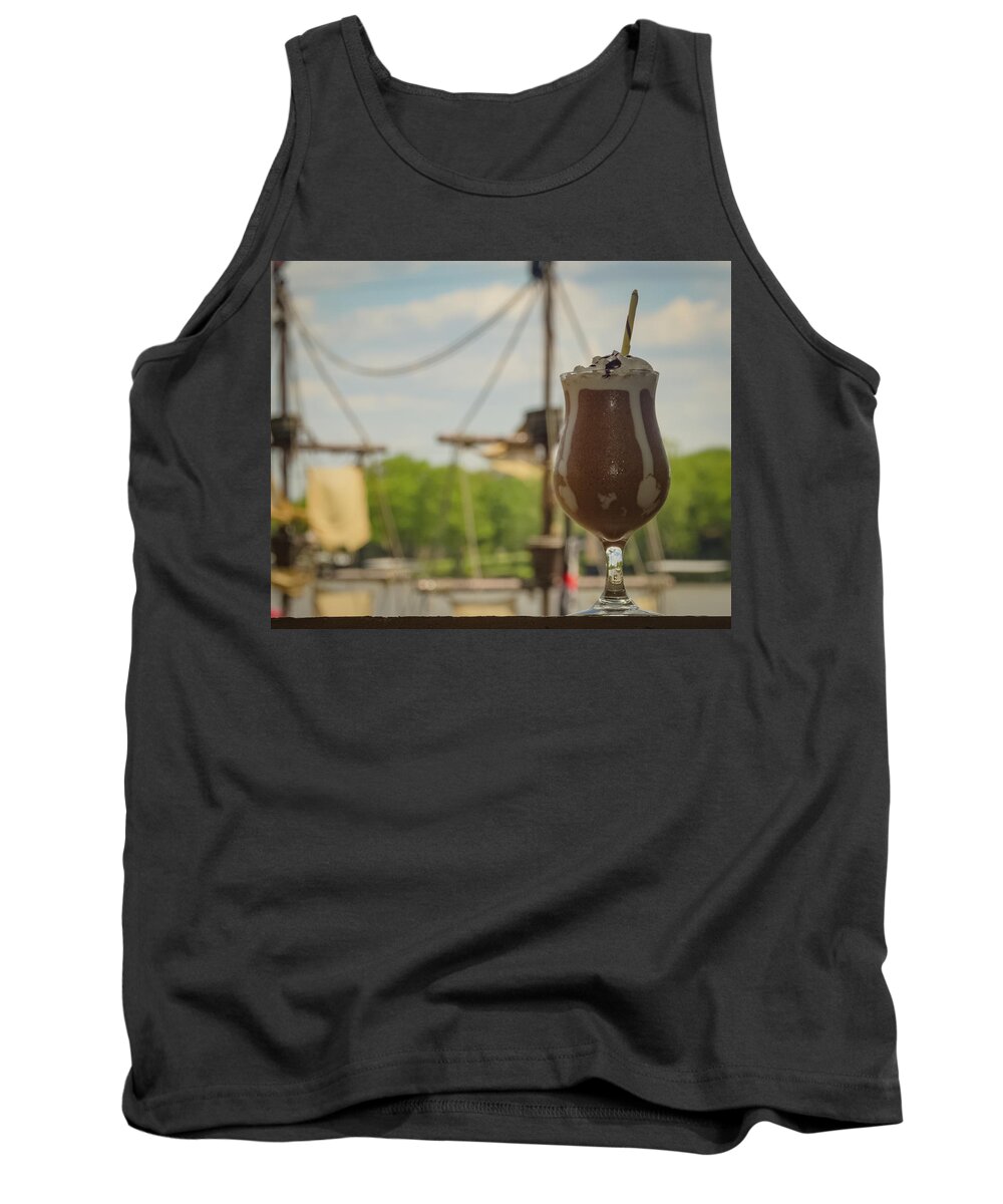 Food Tank Top featuring the photograph Cocktail Time by Al Griffin
