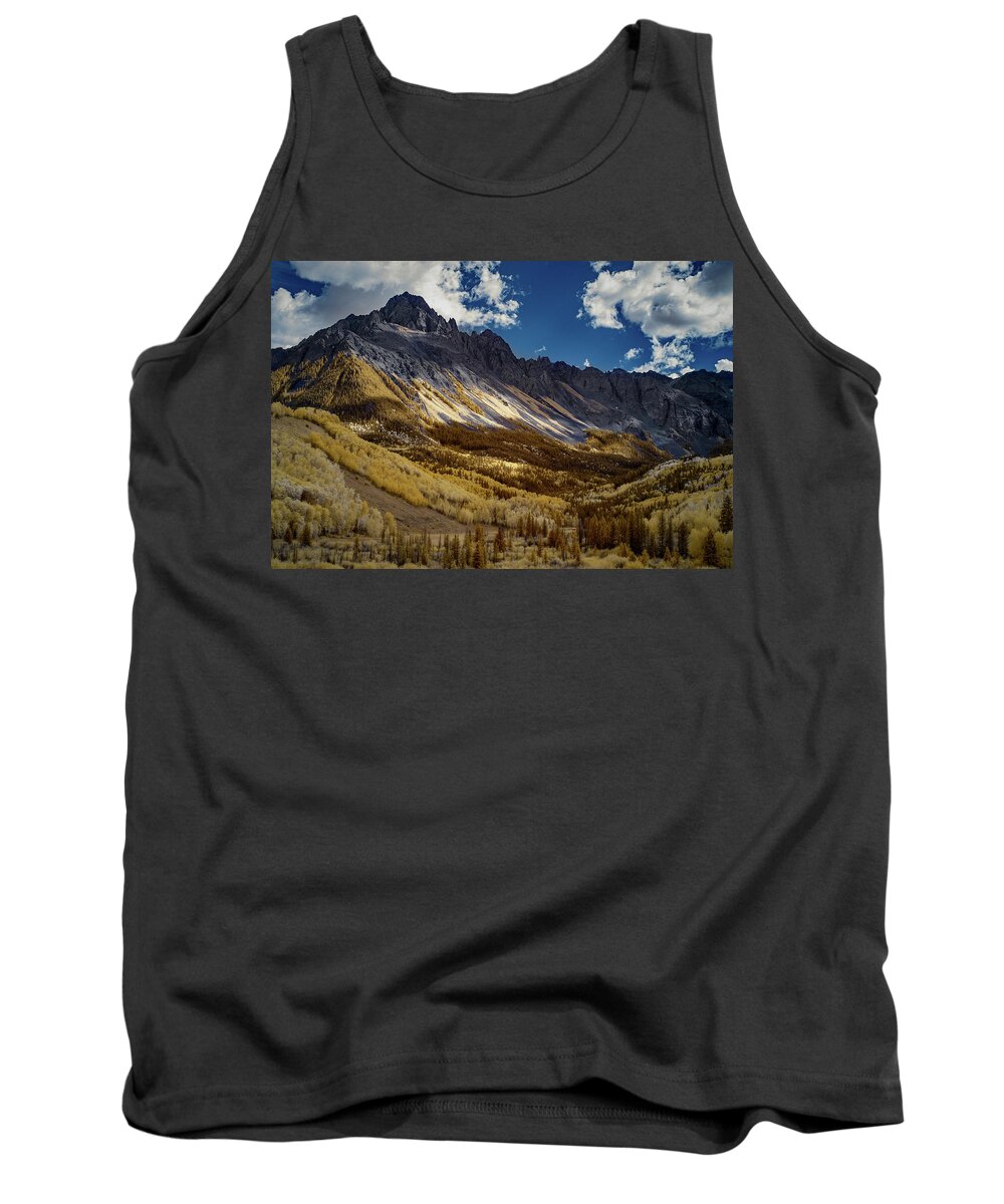 Colorado Tank Top featuring the photograph Colorado Mountains by Jon Glaser