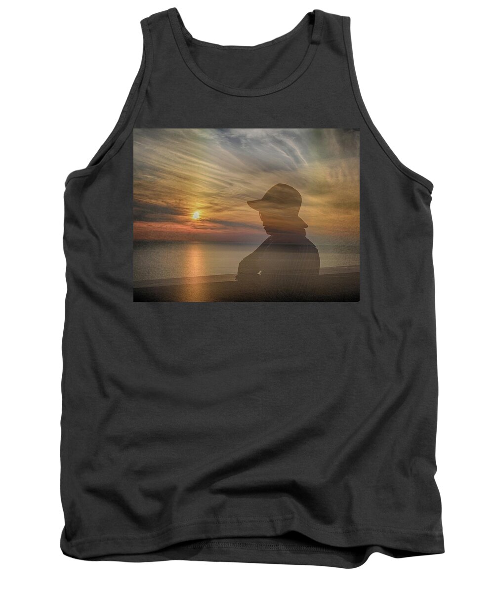 Contemplation Tank Top featuring the photograph Contemplation by Jim Cook