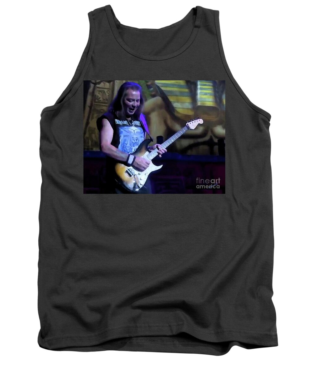 Dave Murray Tank Top featuring the photograph Dave Murray by Billy Knight