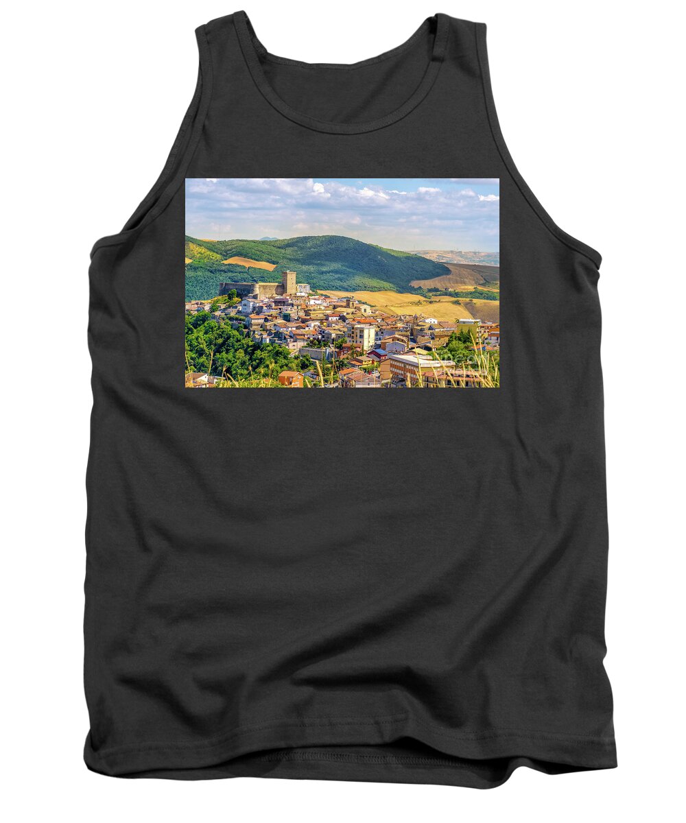 Ancient Tank Top featuring the photograph Deliceto - Foggia province - Gargano - Apulia - Italy by Luca Lorenzelli