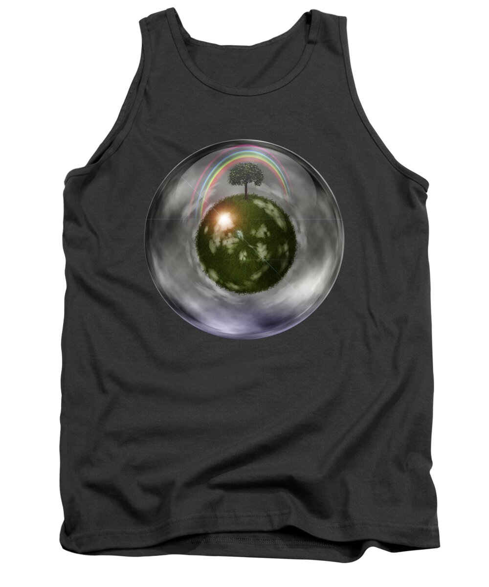 3d Tank Top featuring the digital art Ecosystem by Bruce Rolff