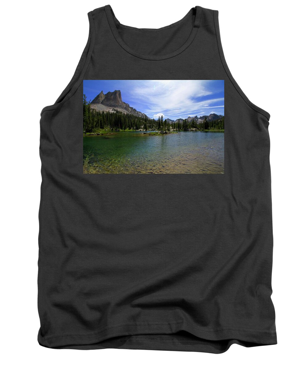 Rocky Mountains Tank Top featuring the photograph El Capitan by Ed Riche