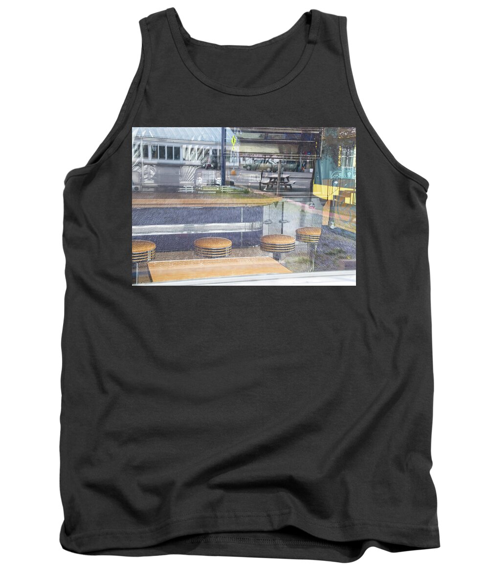 Empty Seats Tank Top featuring the photograph Empty Seats - by Julie Weber