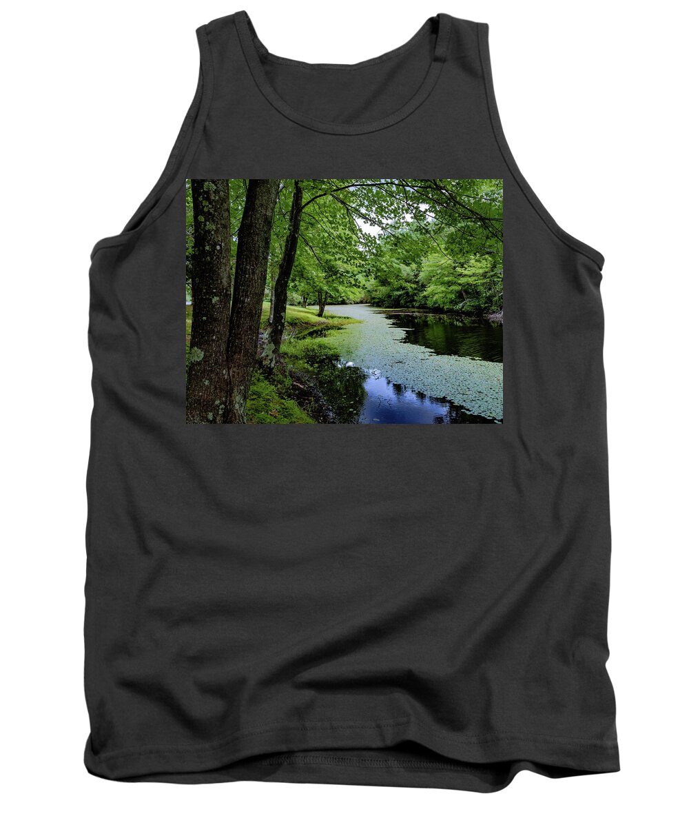 Woods Tank Top featuring the photograph Frog Pond by William Bretton