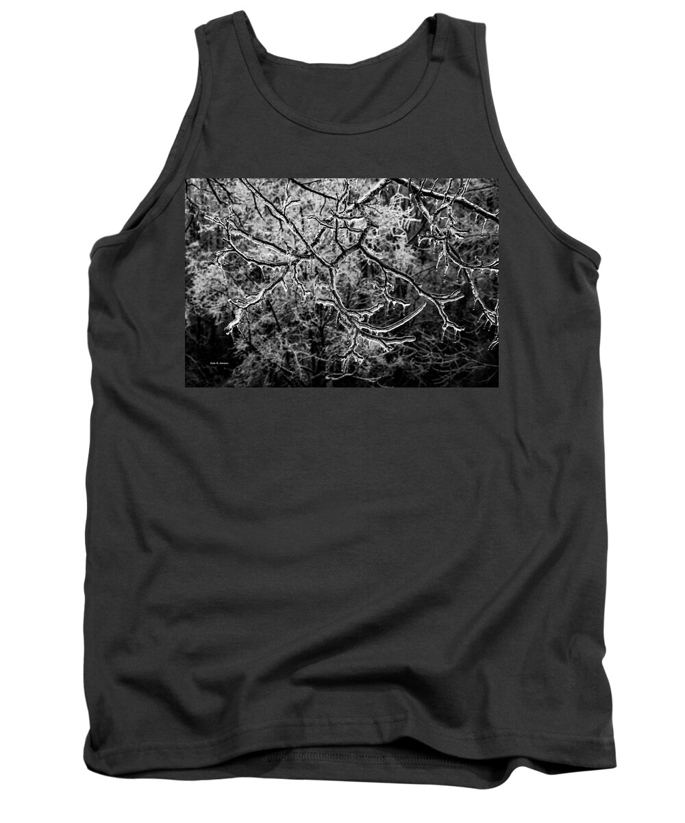 Ice Tank Top featuring the photograph Frozen in Time by Dale R Carlson