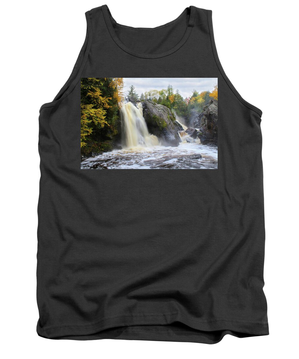 Gabbro Falls Tank Top featuring the photograph Gabbro Falls by Brook Burling