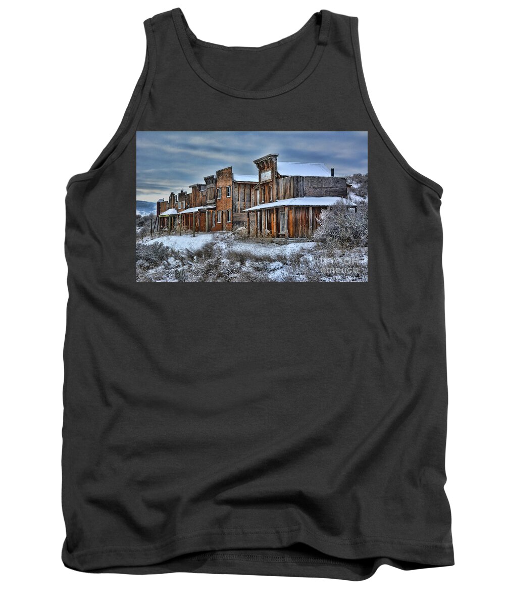 Ghost Town Tank Top featuring the photograph Ghost Town by Vivian Martin