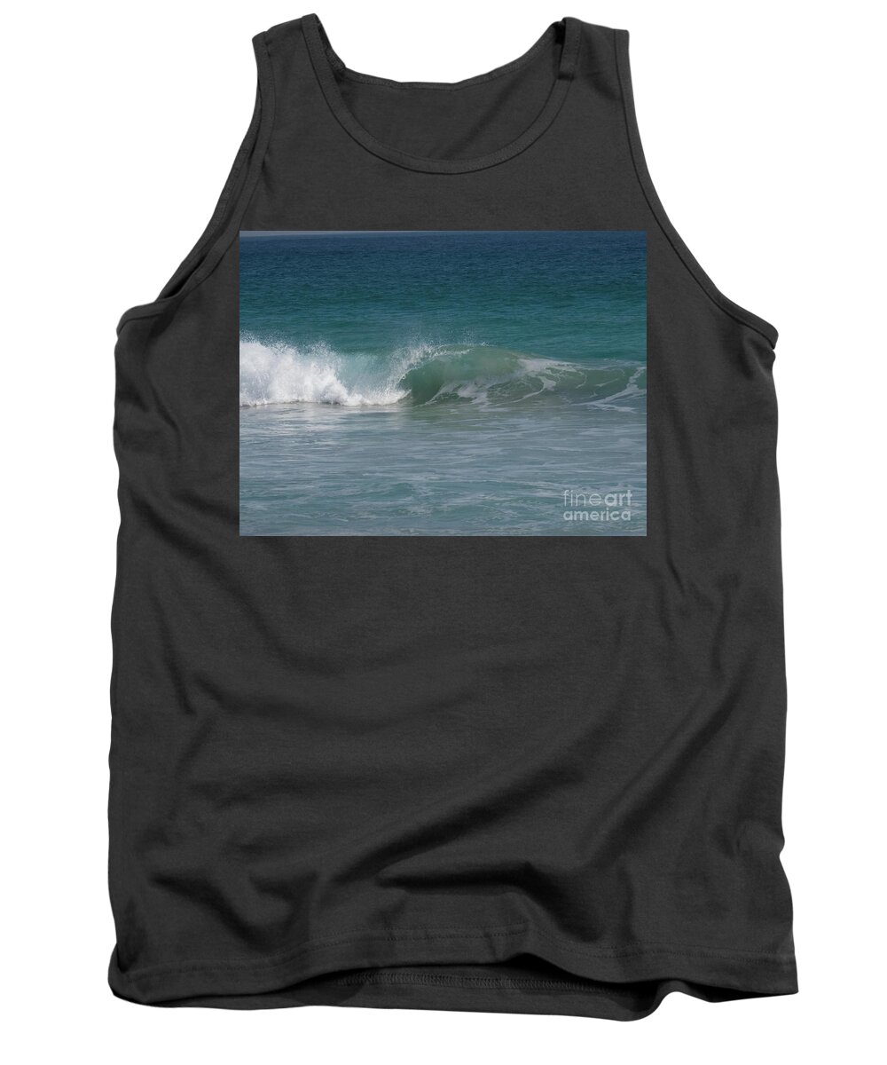 Waves Tank Top featuring the photograph Indian Ocean curl by Christy Garavetto