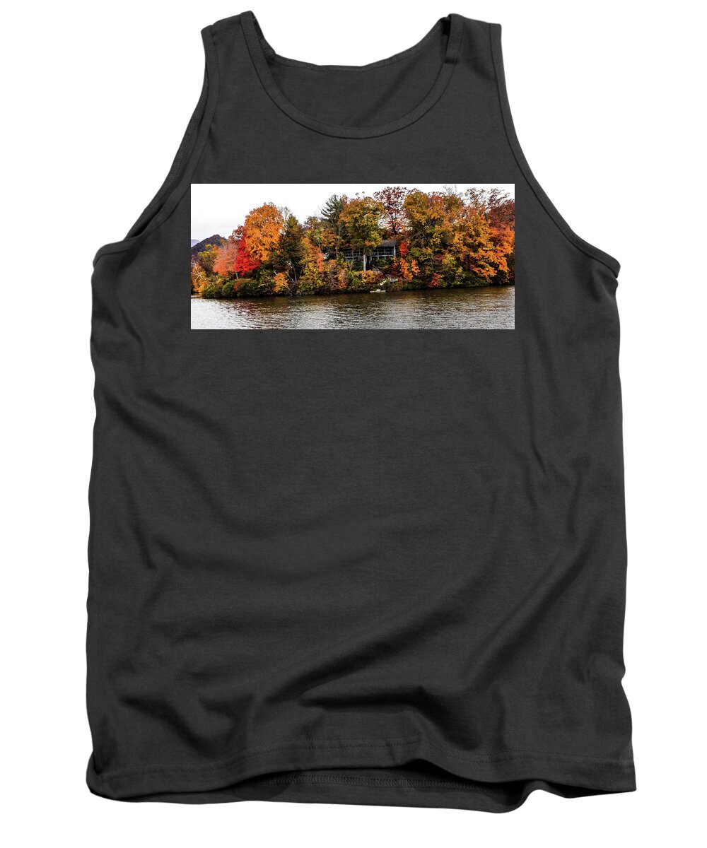 Colors Tank Top featuring the photograph Lake colors by Chuck Brown