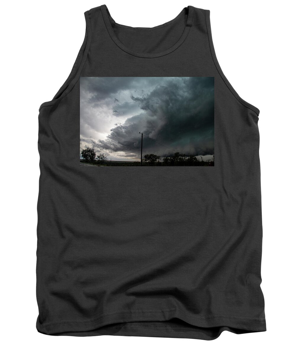 Nebraskasc Tank Top featuring the photograph Last August Storm Chase 058 by Dale Kaminski