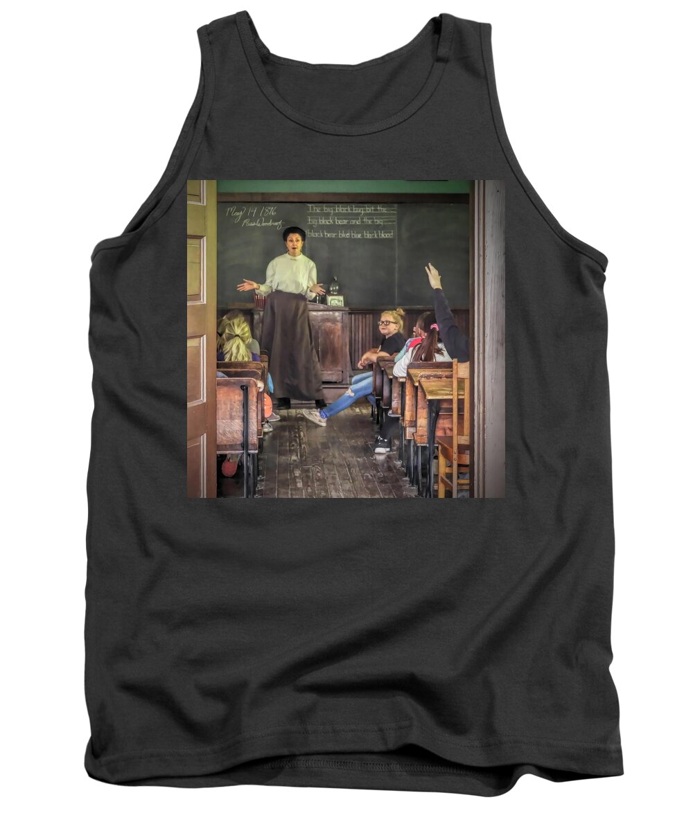  Tank Top featuring the photograph Learning About the Past by Jack Wilson