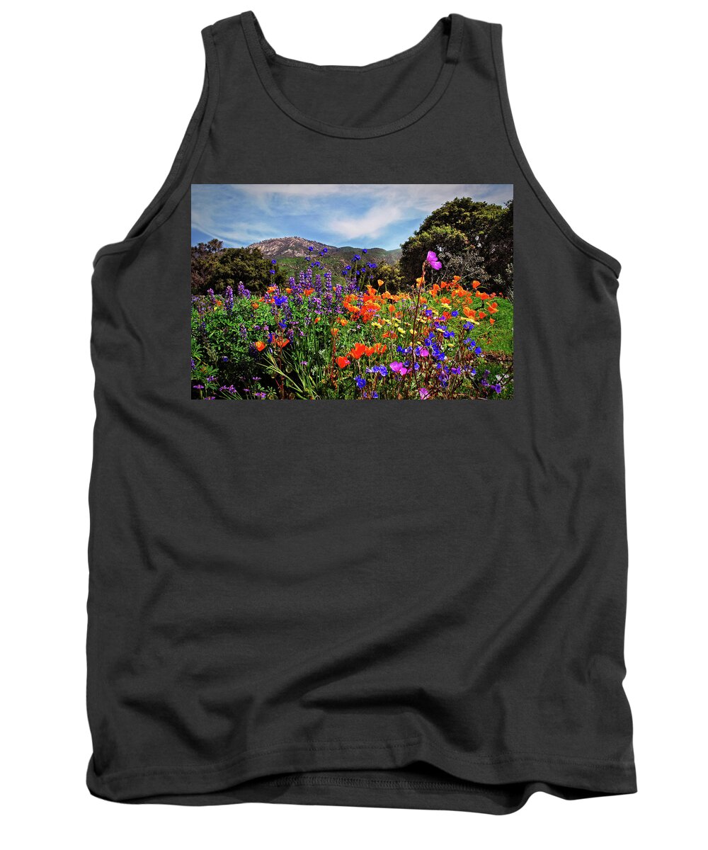 Wildflowers Tank Top featuring the photograph Nature's Bouquet by Lynn Bauer