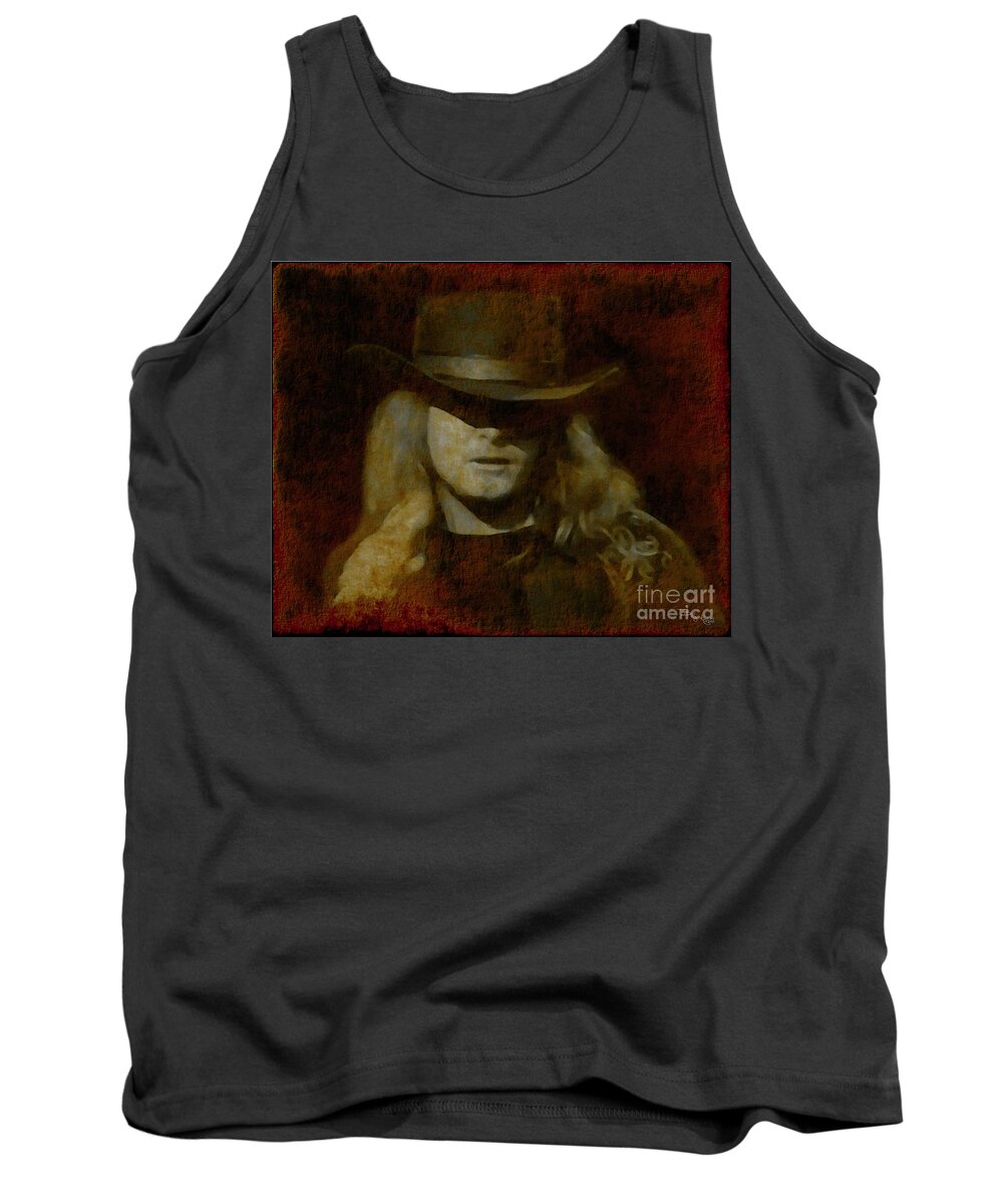 Ronnie Tank Top featuring the photograph Nostalgic Ronnie by Billy Knight