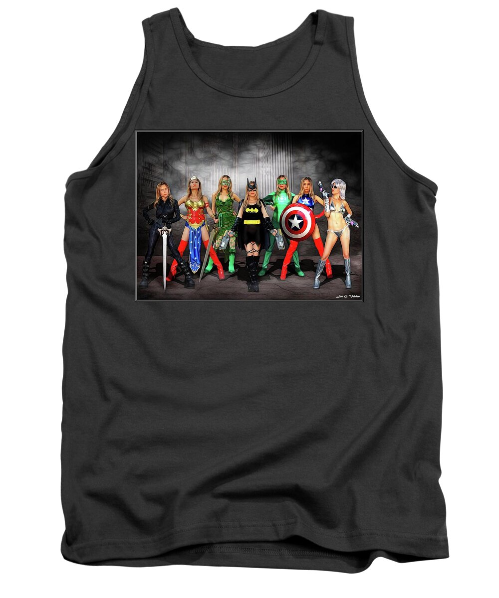 Hero Tank Top featuring the photograph Reflections Of A Hero by Jon Volden