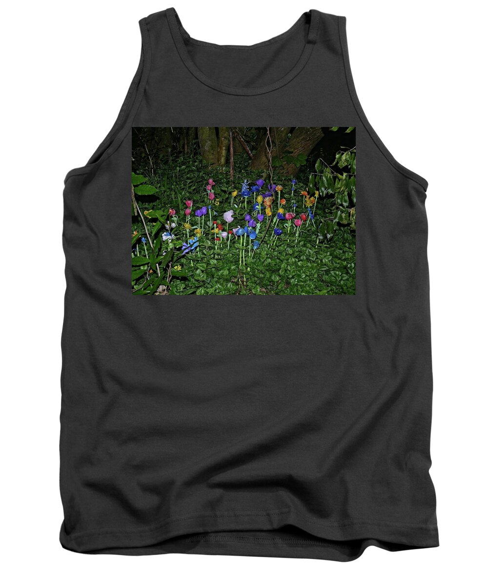 Darkness Tank Top featuring the photograph Secret garden by Martin Smith