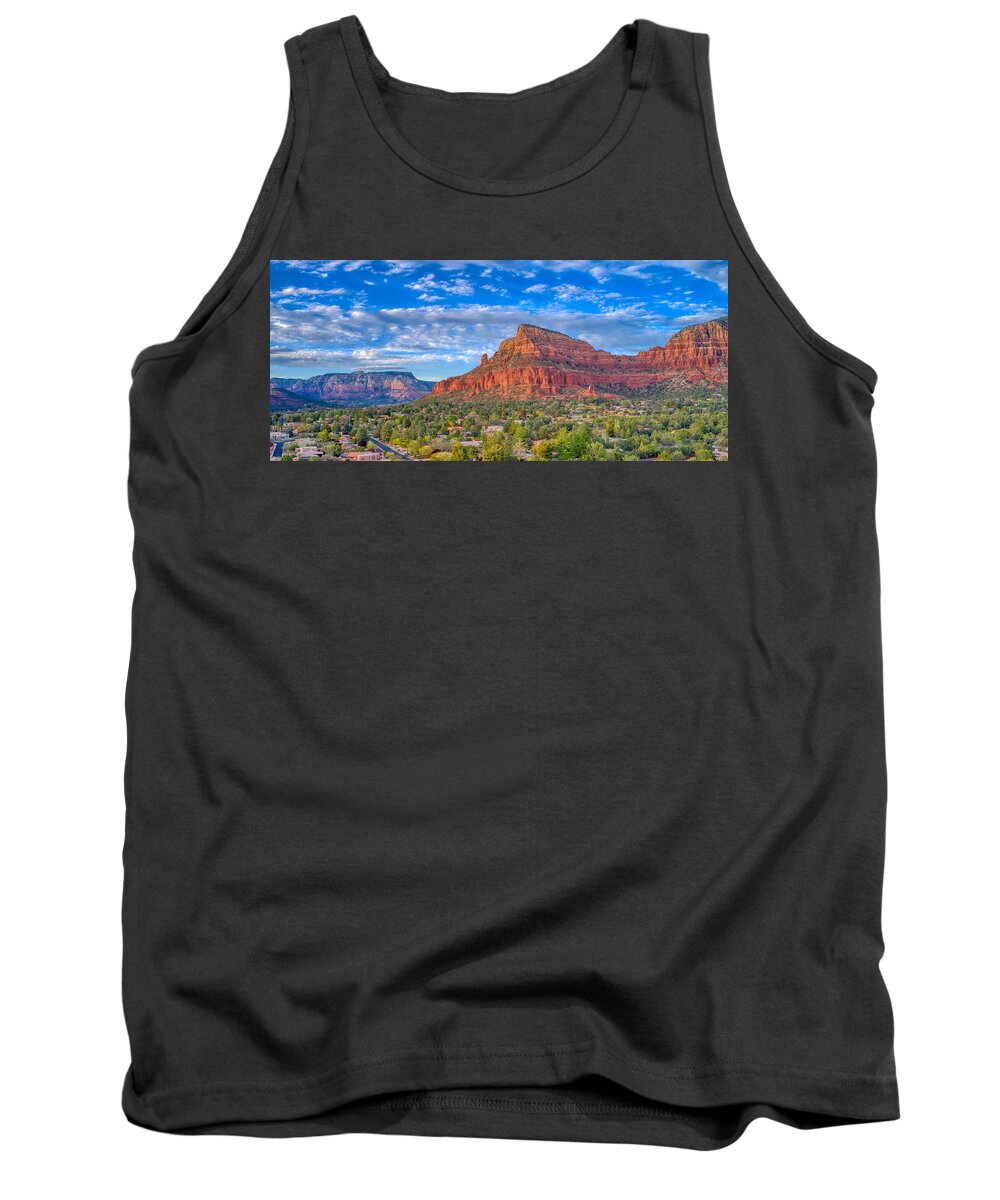 Sky Tank Top featuring the photograph Sedona Vibe by Anthony Giammarino