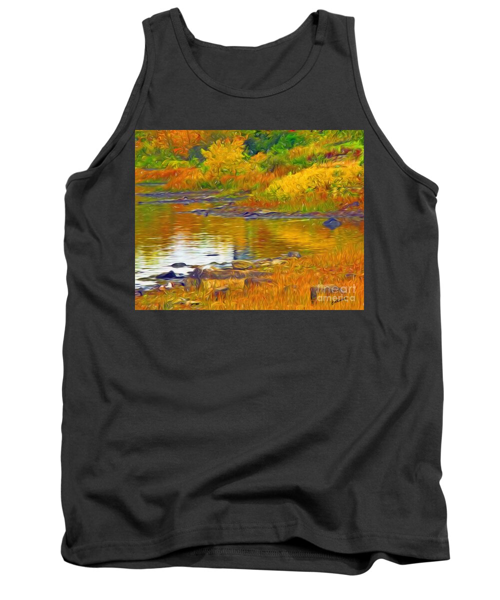 Water Tank Top featuring the photograph Shades of Autumn by Carol Randall