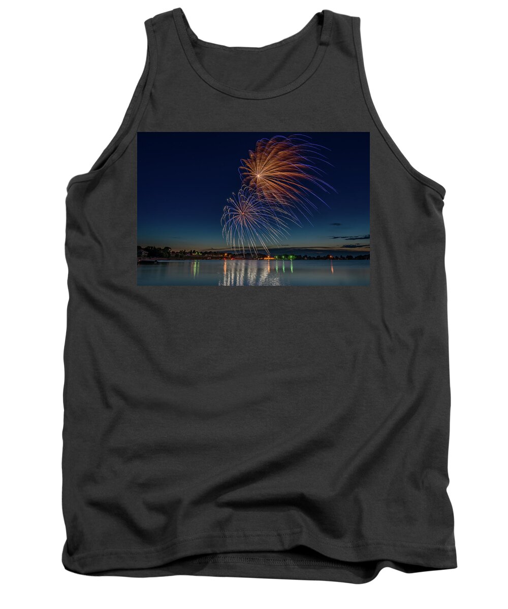 4th Of July Tank Top featuring the photograph Small Town 4th by Gary McCormick
