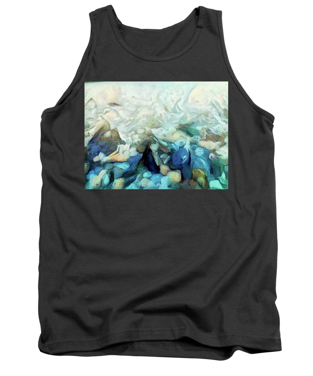 Art Tank Top featuring the digital art St. Louis by Jeff Iverson