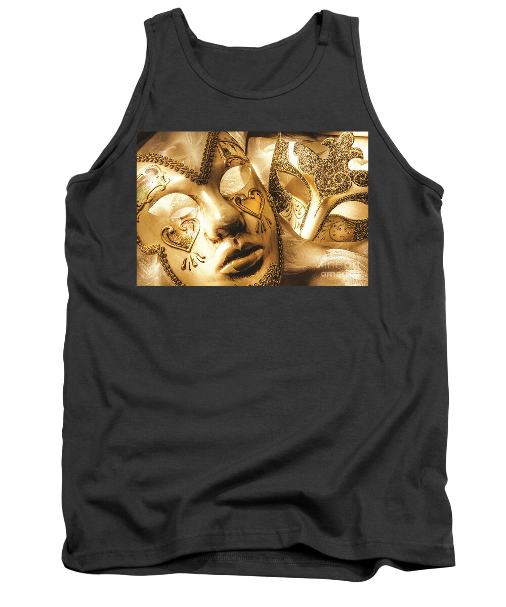 Theater Tank Top featuring the photograph Staged out romances by Jorgo Photography